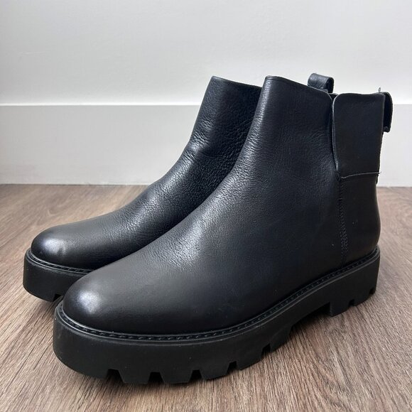 Franco Sarto Billie Black Le Ankle Boot - Picture 1 of 7